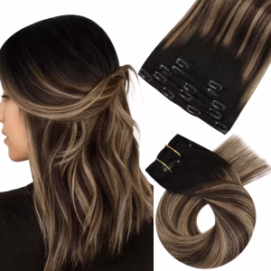 Weft Hair Extensions Clip-In 140g Set