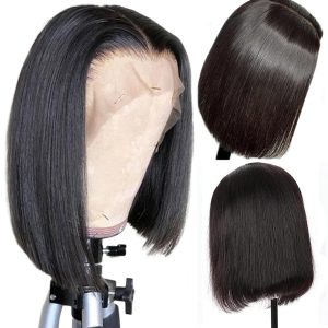 Lace Front Wig Bob Straight 12in