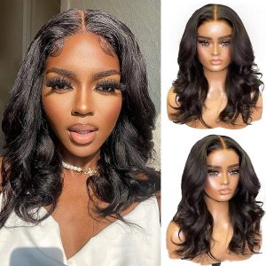 Body Wave Closure Wig 4x4 180%