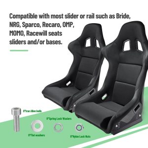 Racing Seat Mounting Bracket Pair Universal