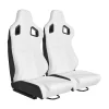 White Bucket Seat Racing Style Universal
