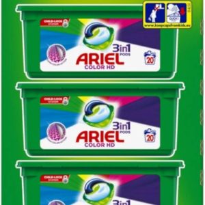 Ariel 3in1 Pods 60ct Washing Tablets