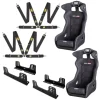 Racing Seat with HANS Harness Slots