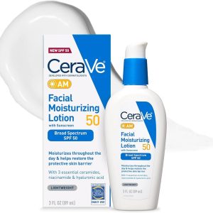 CeraVe AM Facial Moisturizing Lotion SPF 50 (3 oz)