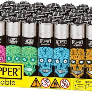 Clipper Refillable Lighters Pack of 50