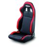 Sparco Style Bucket Seat Red Black