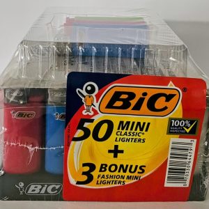 BIC Classic Mini Lighters Pack of 50