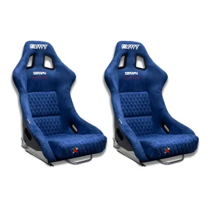 Electric Blue Bucket Seat with Sliders